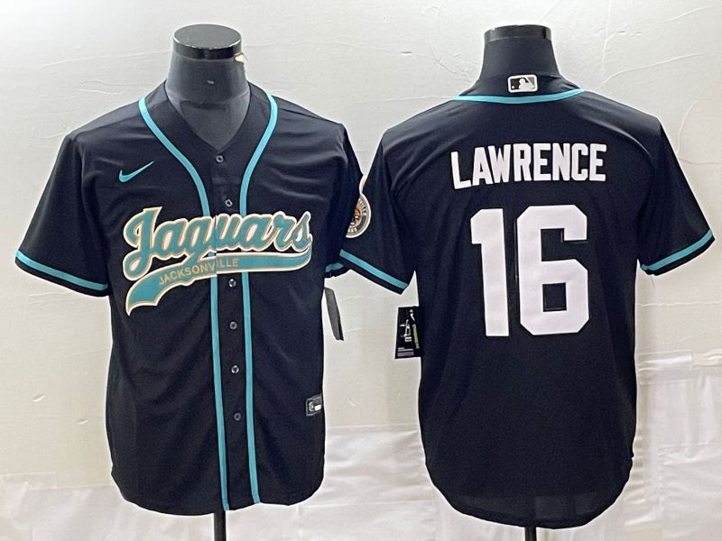 Men Jacksonville Jaguars #16 Lawrence Black Co Branding Game NFL Jersey->jacksonville jaguars->NFL Jersey